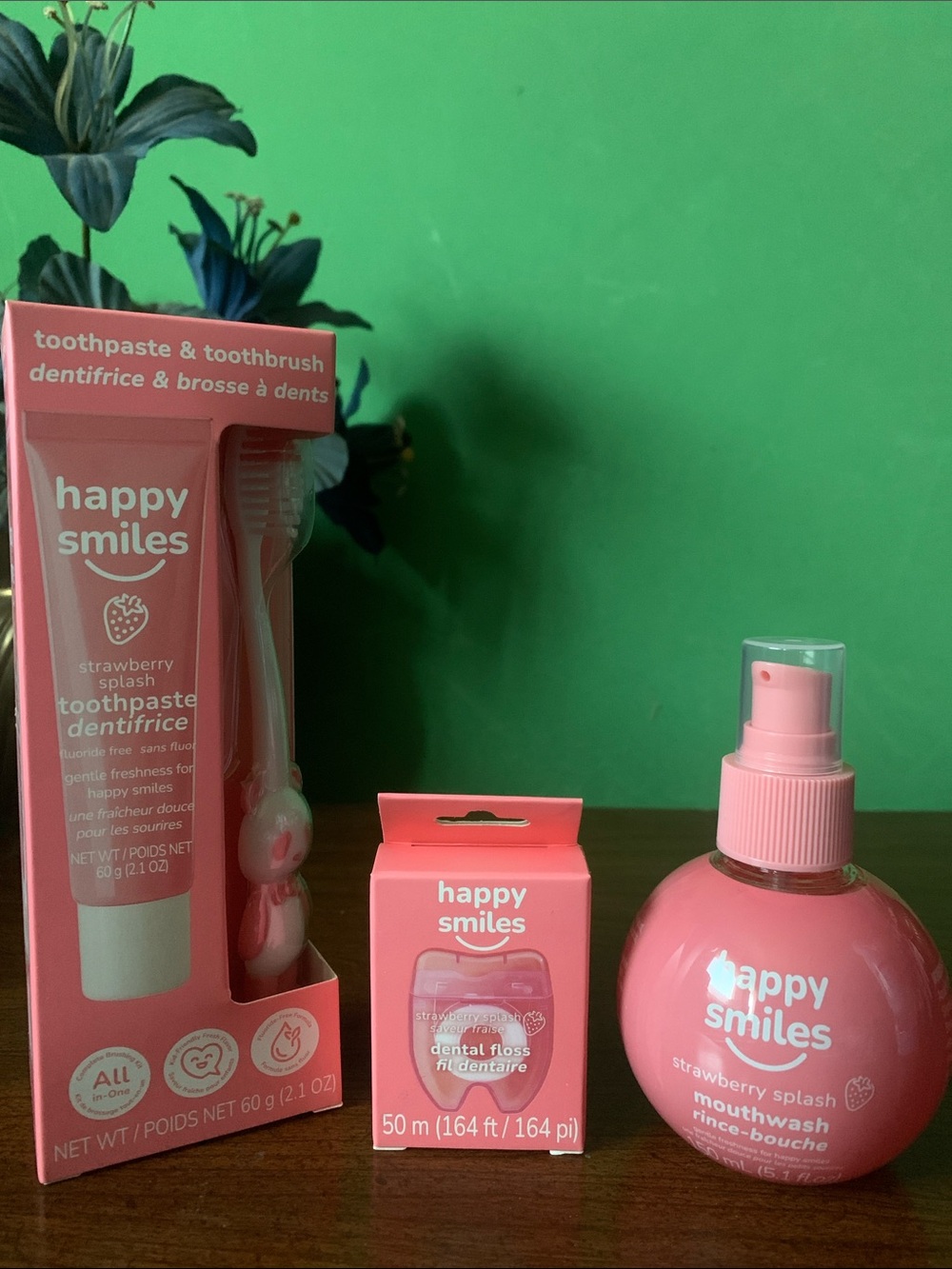 It’s bundle time! NWOT Happy Smiles 3pc Strawberry Splash Dental Care Set